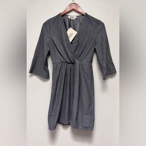 Love Bonito Twist Front Wrap Dress